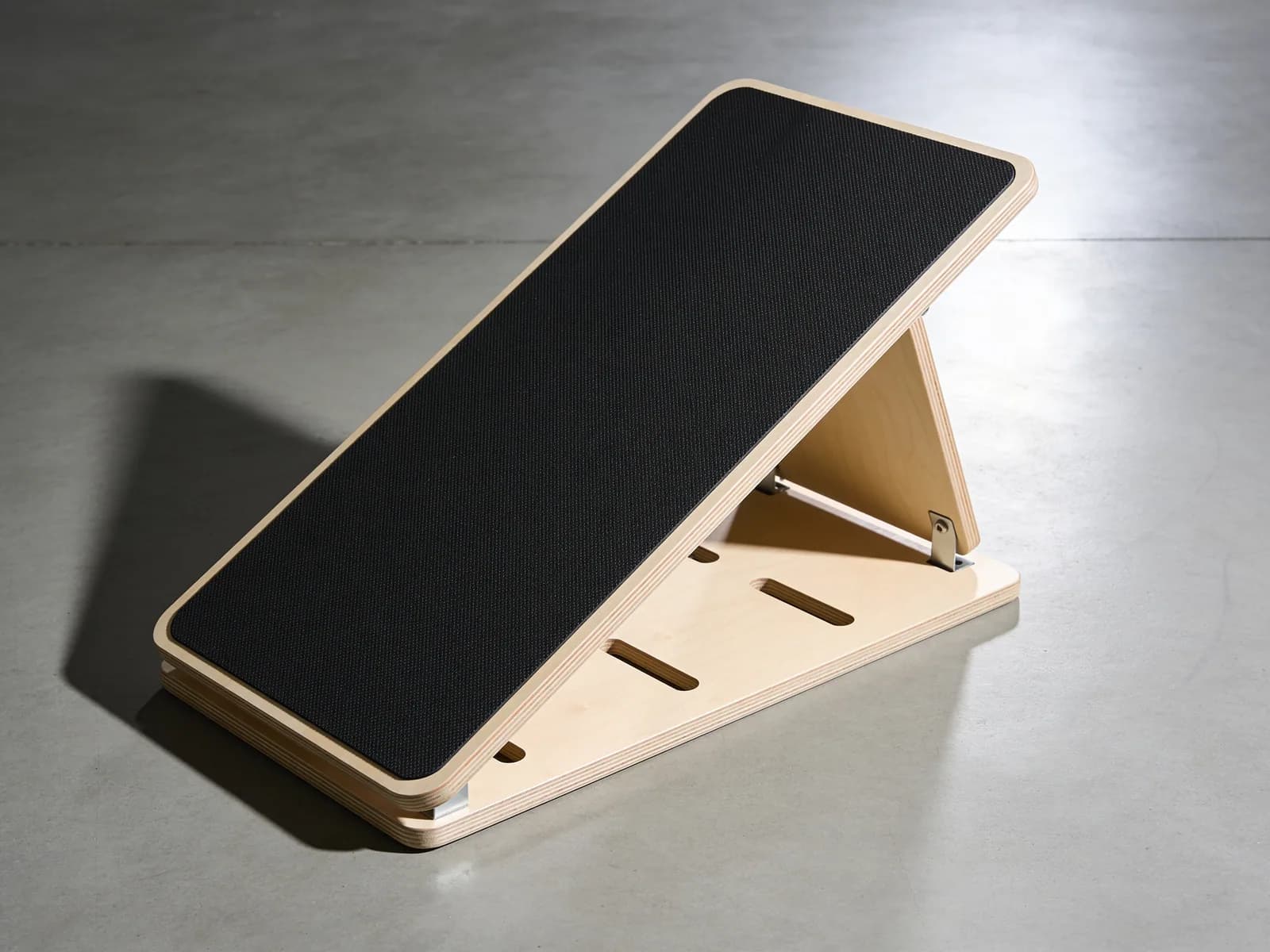 Slant Board — Birch ply, four angles from 15 to 30°.